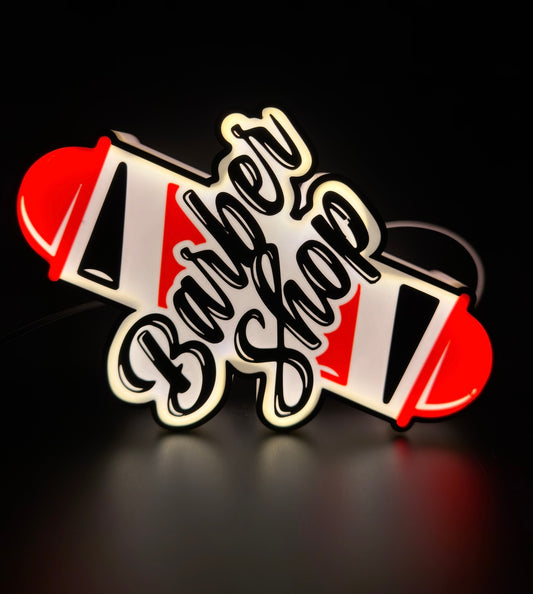 Barber Shop Lightbox