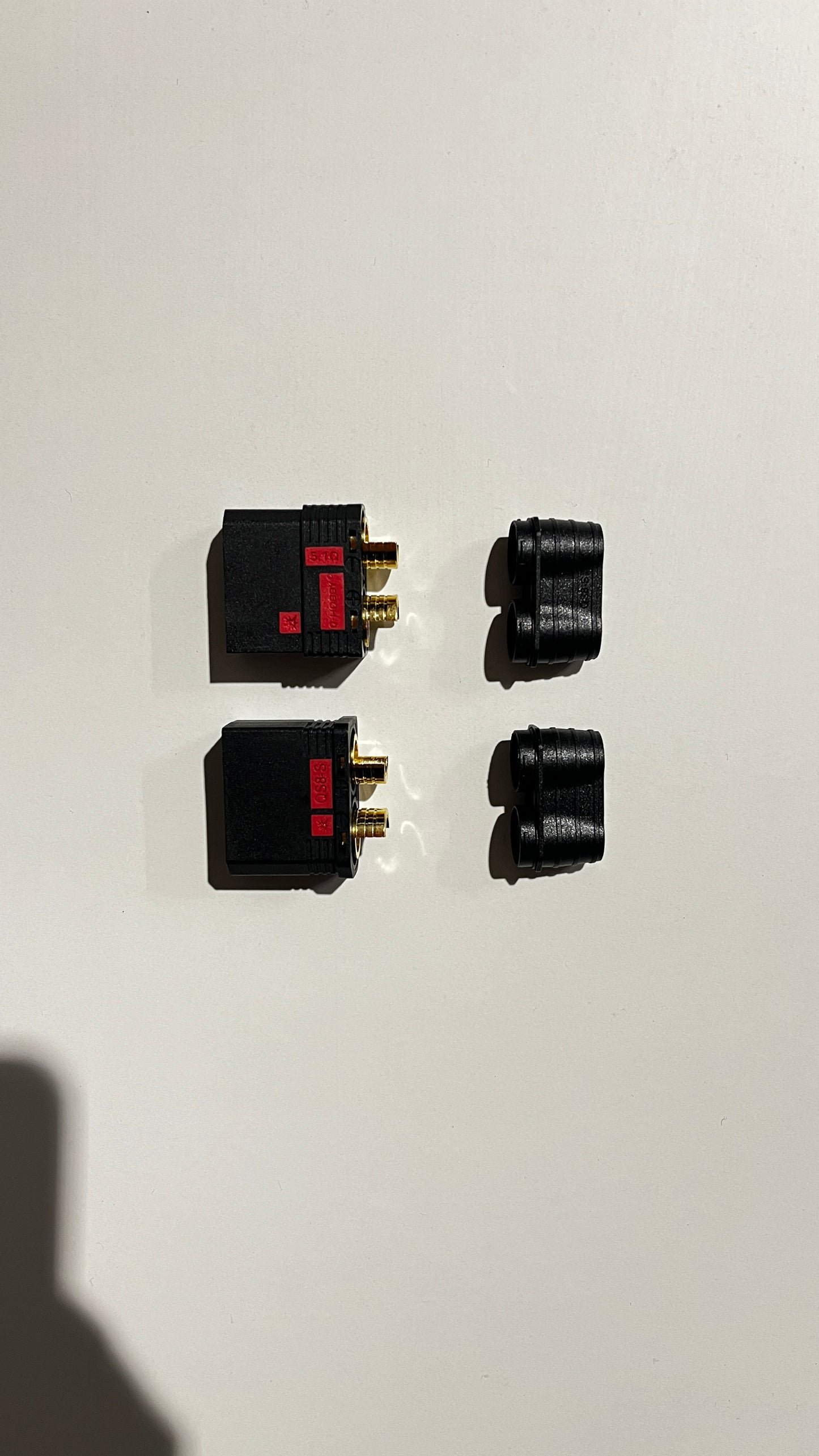 Antiblitz Hochstrom QS8 S  8mm EC8 Goldstecker Steckverbinder Upgrade